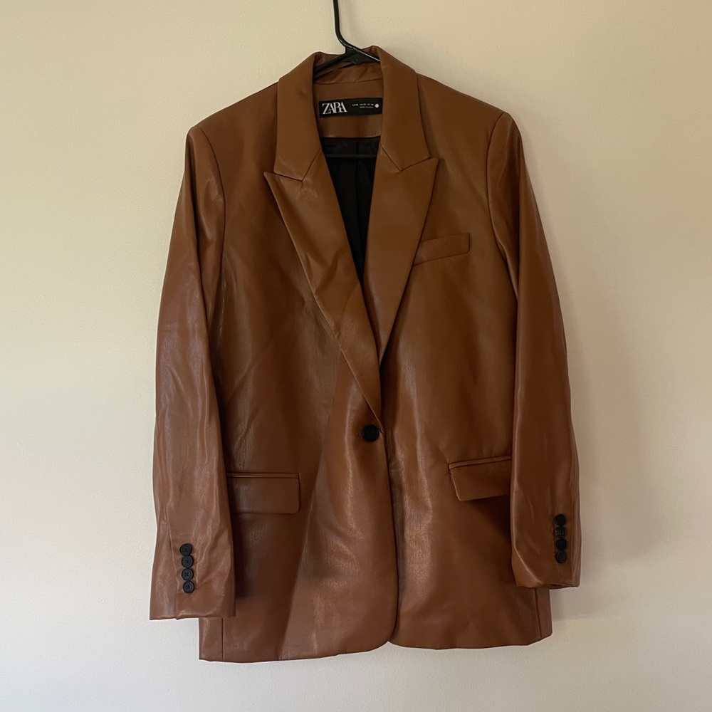 Zara brown blazer
